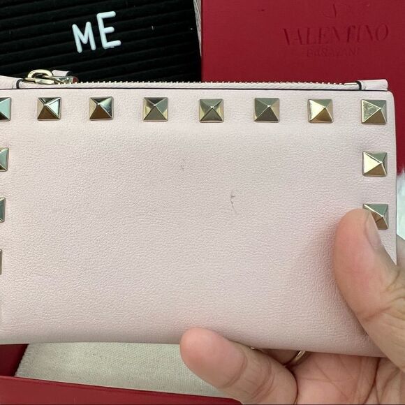 𝅺- Valentino garavani studed card purse holder - Picture 12 of 14